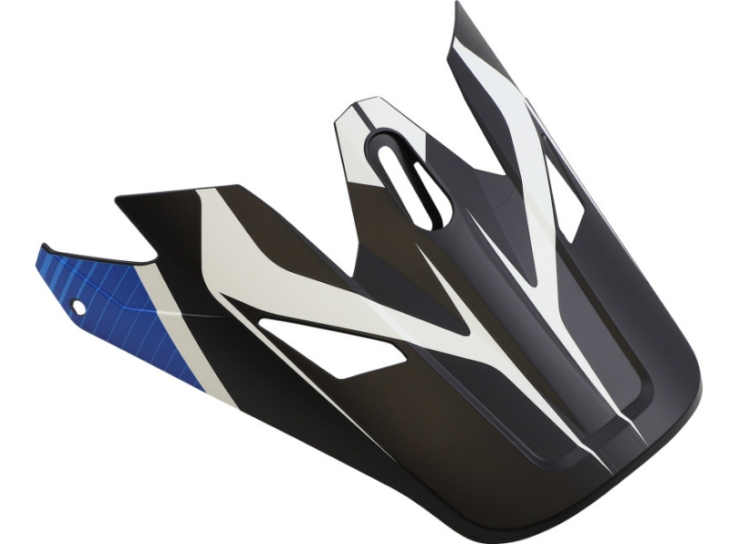 Visor for Rise Flame Helmets - Blue