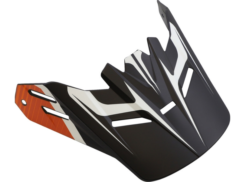 Visor Kit for Rise Flame Youth Helmets - Orange