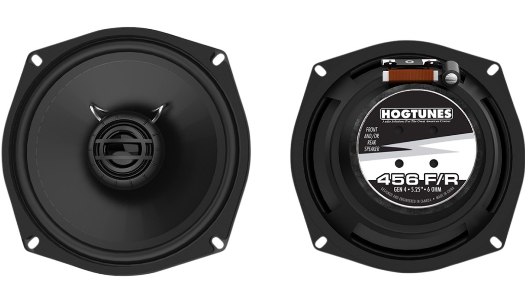 5.25in. Front and Rear Speakers