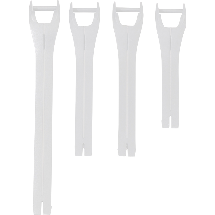 Qualifier Boot Strap Kit - White - 10-15