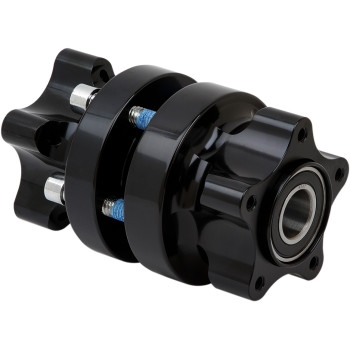 Front Cartridge Hub Kit Dual Disc - Black