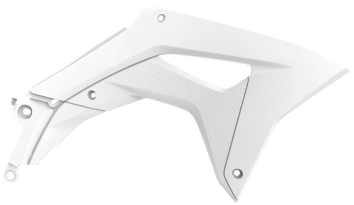 Radiator Scoops - White