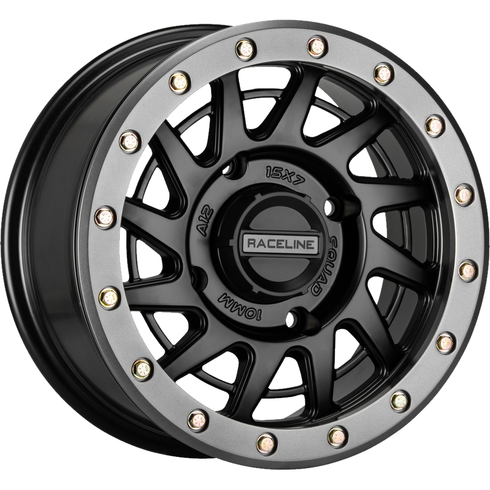 Squad Beadlock Wheel - 15x7 - 6+1 - 4/156 - Black/Gunmetal