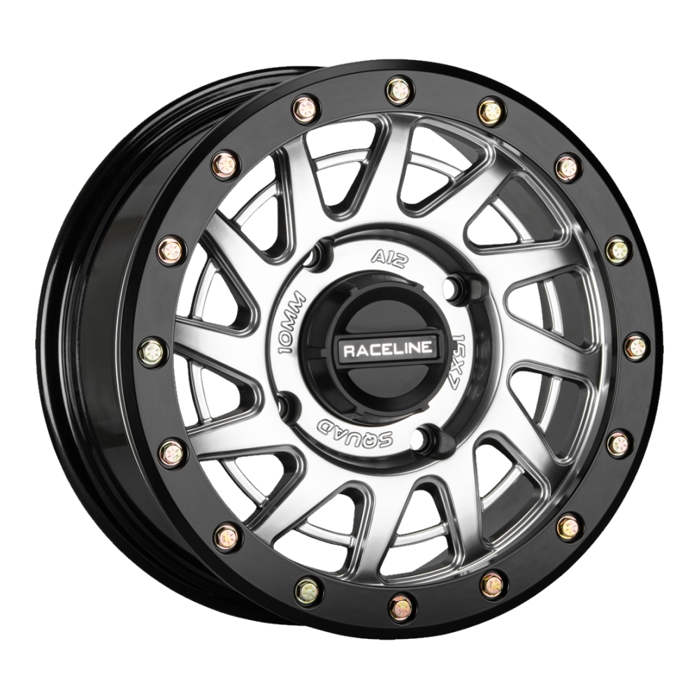 Squad Beadlock Wheel - 15x7 - 6+1 - 4/137 - Hyper Silver/Black