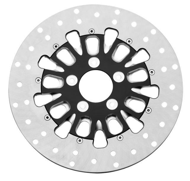 Domino 11.5in. Two-Piece Brake Rotor - Contrast-Cut