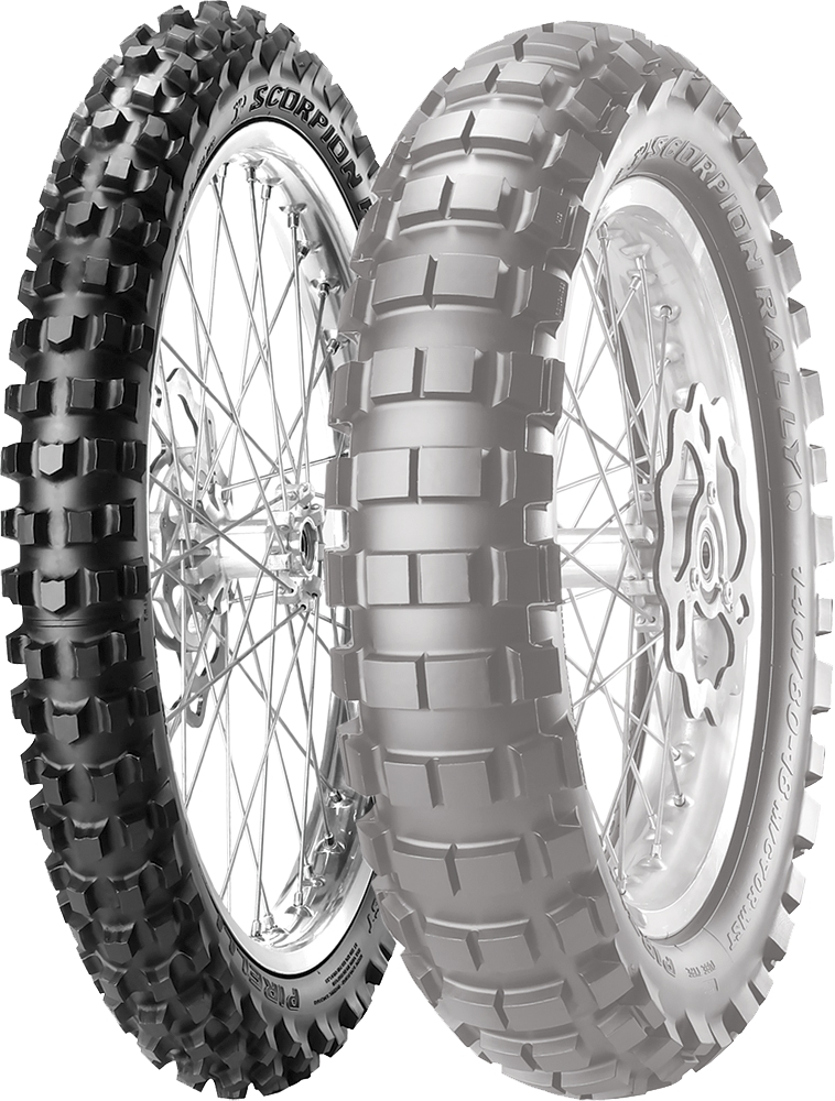 Scorpion Rally Front Tire - 110/80R-19