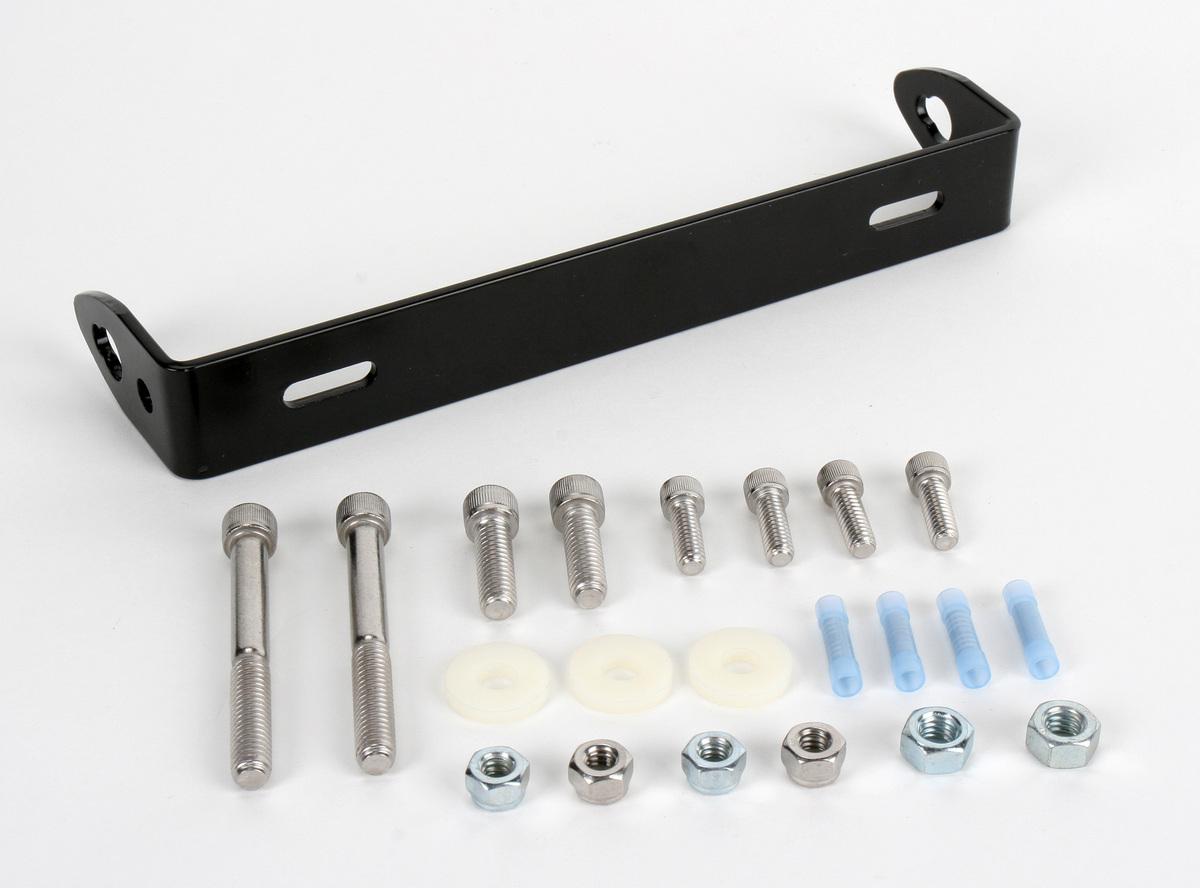 S4 Saddlebag License Plate Bracket-Mounted Turn Signal Relocation Kit