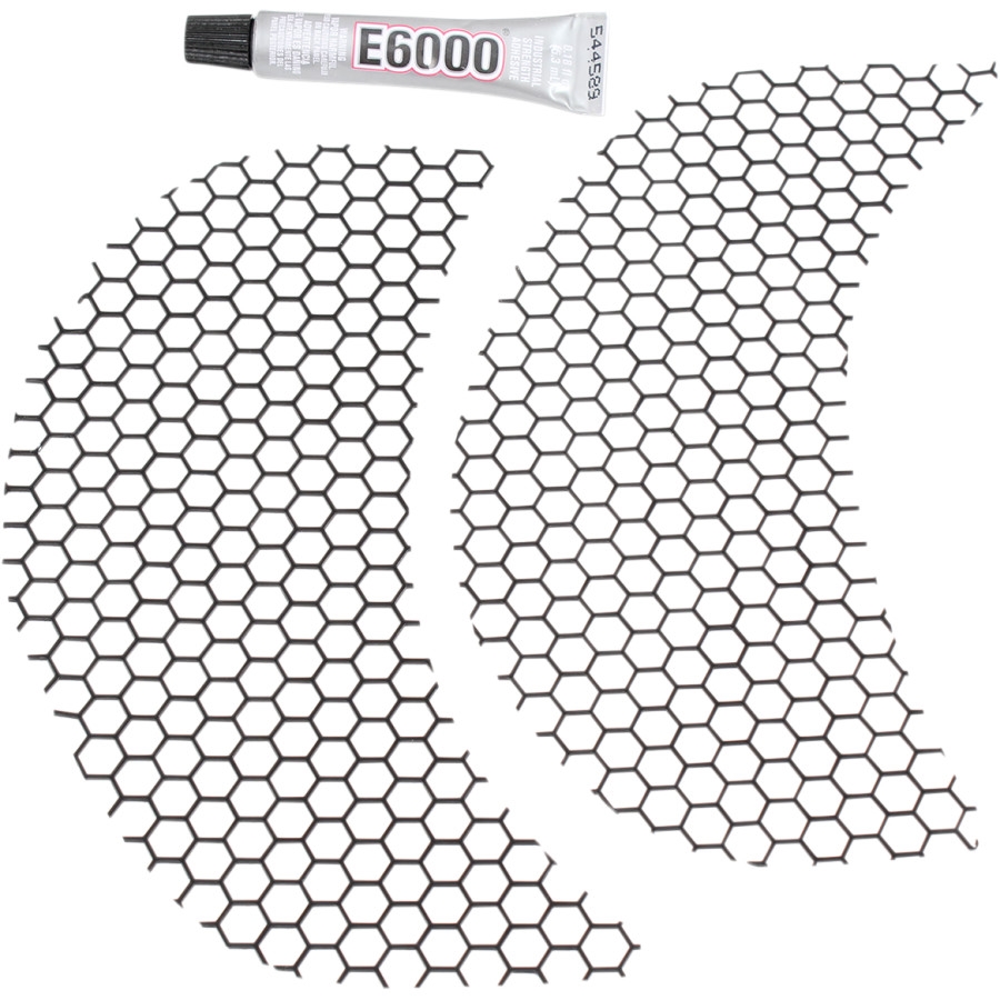 Fairing Vent Screen - Honeycomb - Black