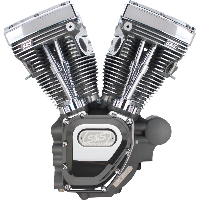 T124HC Series Long Block Engine - Stone Gray