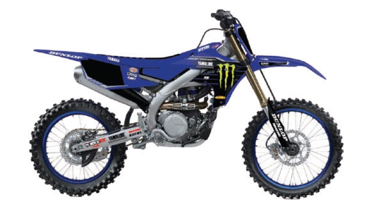 2023 MEY Yamaha Graphics Complete Kit - Black