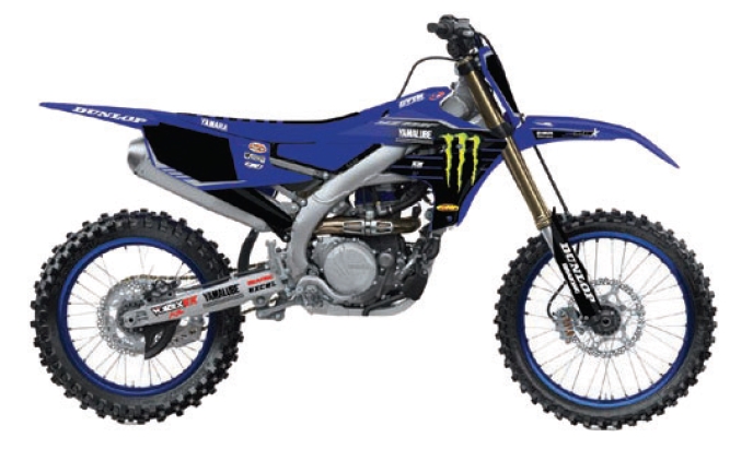 2023 MEY Yamaha Graphics Complete Kit - White