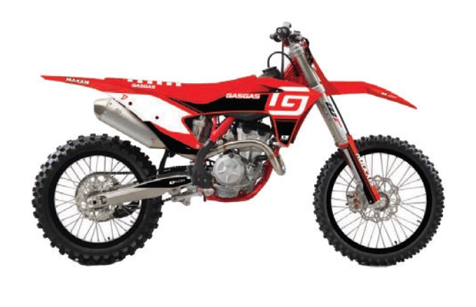 2023 GasGas Racing Graphics Complete Kit - White