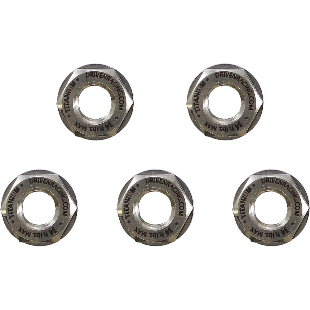 10mm Sprocket Nuts - Titanium