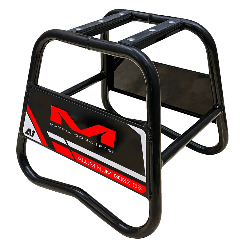 A1 Aluminum Stand - Black/Red