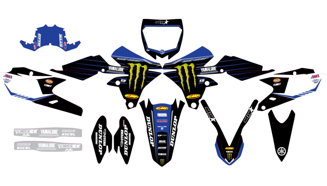 2022 Star Racing Yamaha Complete Kit - White