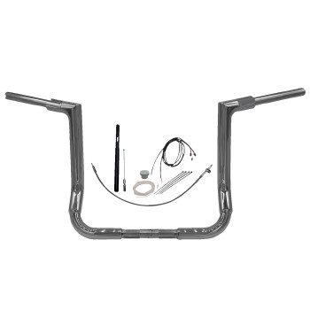 1-1/2in. EZ Install Flat Top Handlebar Kit - Chrome