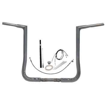 1-1/4in. EZ Install Flat Top Handlebar Kit - Chrome