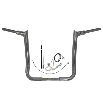 1-1/2in. EZ Install Pointed Top Handlebar Kit - Chrome