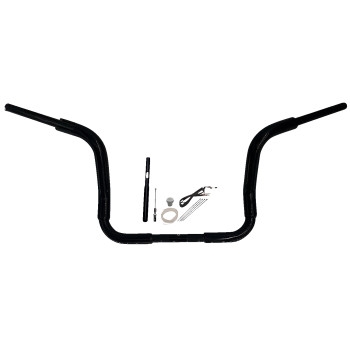 1-1/2in. EZ Install Round Top Handlebar Kit - Black