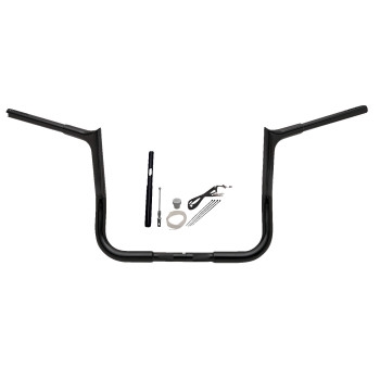 1-1/4in. EZ Install Pointed Top Handlebar Kit - Black