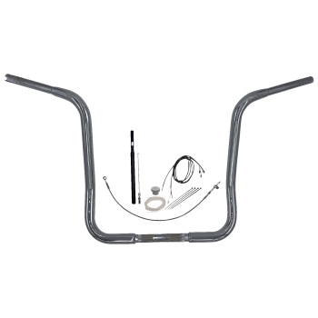 1-1/4in. EZ Install Round Top Handlebar Kit - Chrome