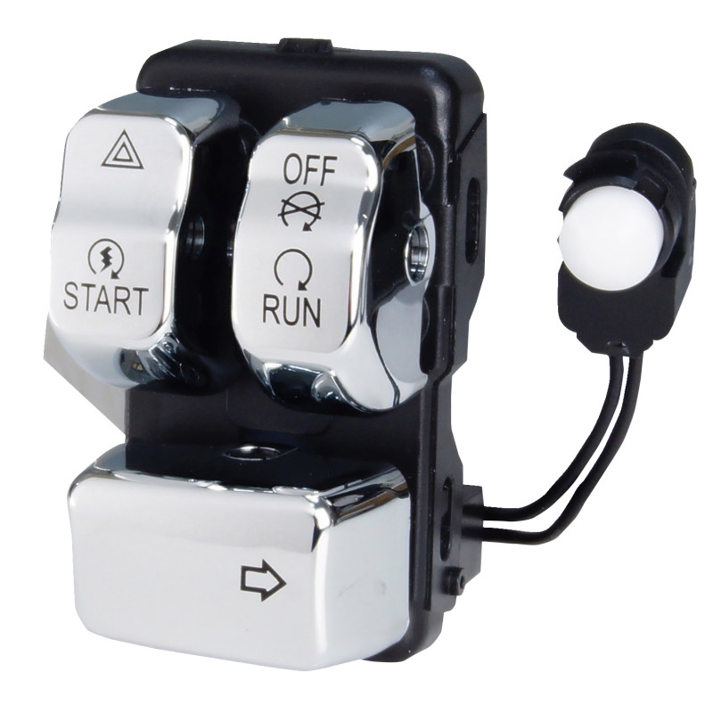 Canbus Handlebear Switch - Right - Chrome