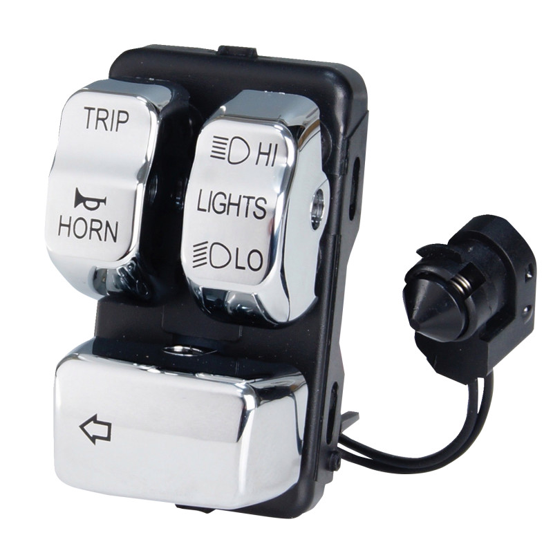 Canbus Handlebear Switch - Left - Chrome