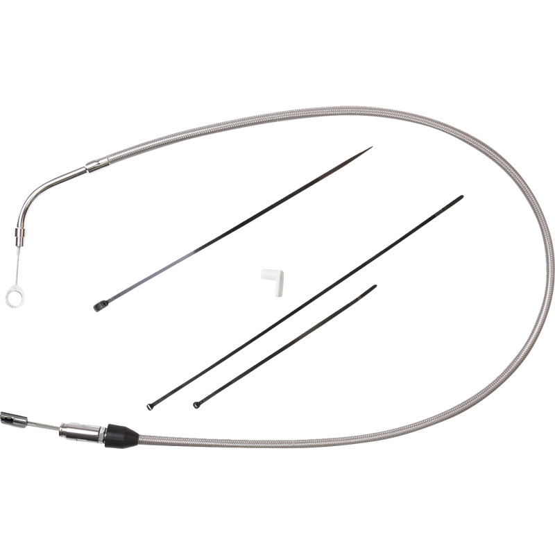Quick Connect Braided Upper Clutch Cable - 41in.
