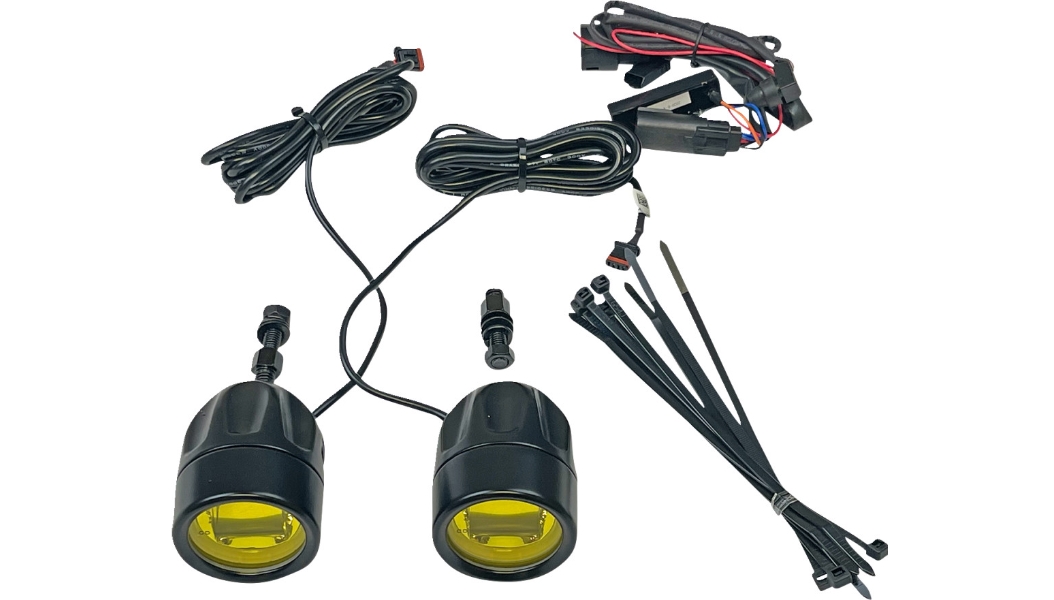 LED Halo Fog Lights - Black