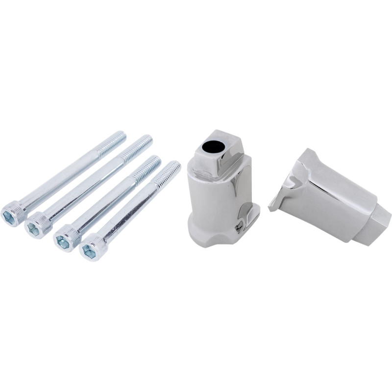 Support Brackets for Passenger Floorboard Mount Kit - Chrome