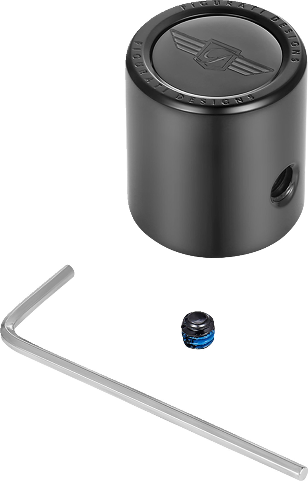 Heel-Toe Shifter Cover - Black with Figurati Designs logo