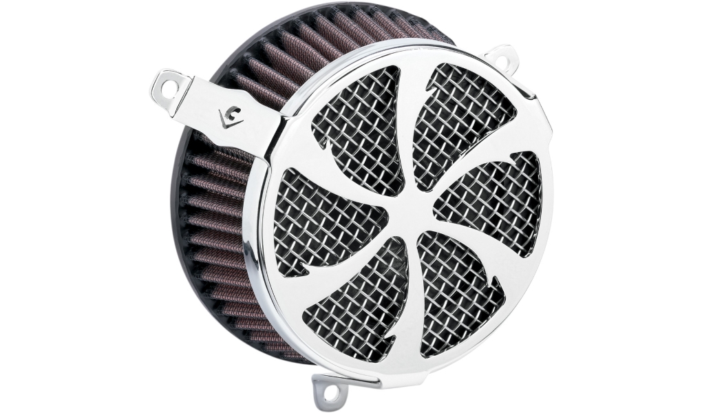 Air Cleaner Kit - Swept - Chrome