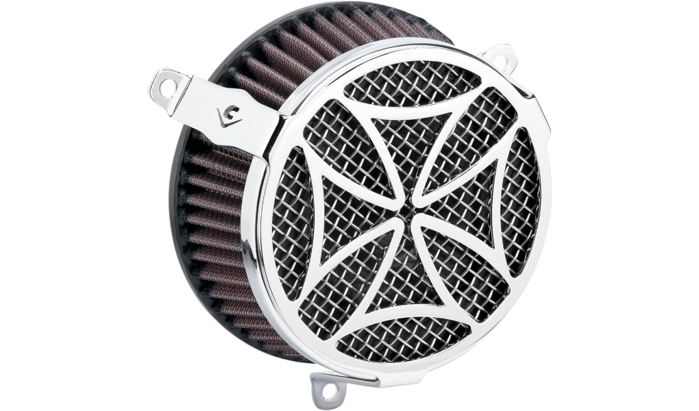 Air Cleaner Kit - Cross - Chrome