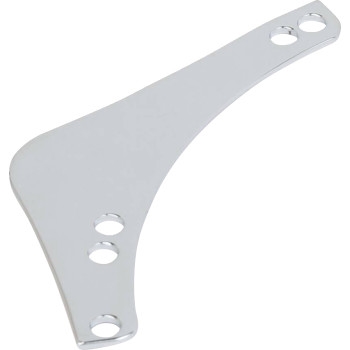 Replacement Breather Bolt Cover Plate - Chrome - Left