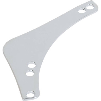 Replacement Breather Bolt Cover Plate - Chrome - Left
