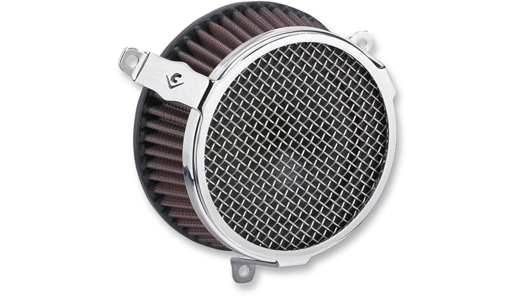 Air Cleaner Kit - Plain - Chrome