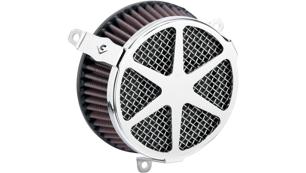 Air Cleaner Kit - Spoke - Chrome