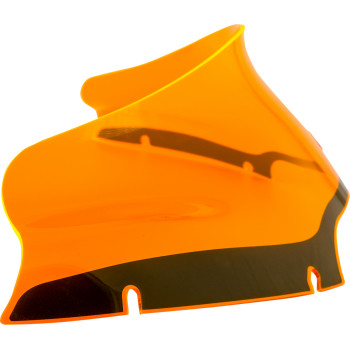 Kolor Flare Windshield - 6in. - Orange Ice