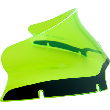 Kolor Flare Windshield - 6in. - Green Ice