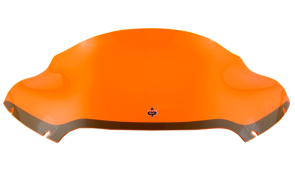Flare Windshield - 9in. - Orange