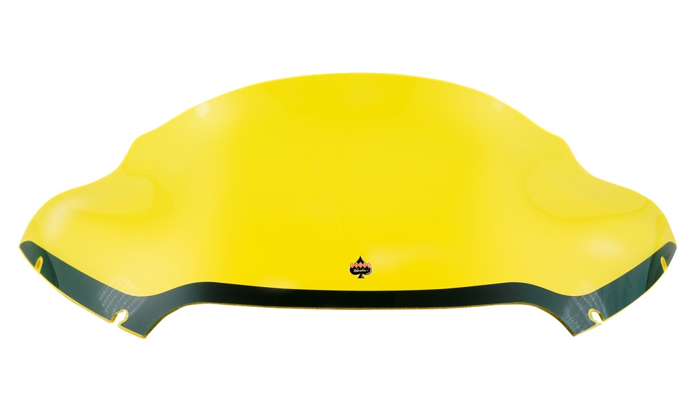 Flare Windshield -  9in. - Yellow