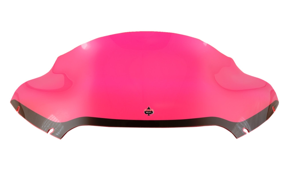 Flare Windshield - 9in. - Red