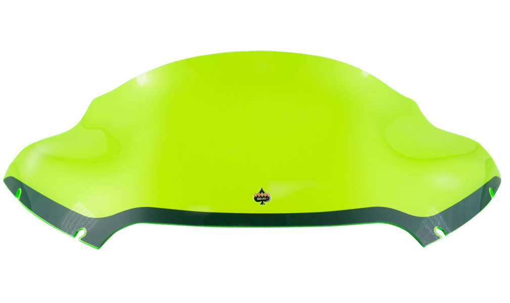 Flare Windshield - 9in. - Green