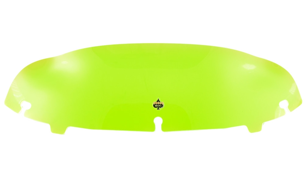 Flare Windshield - 6.5in. - Green Ice