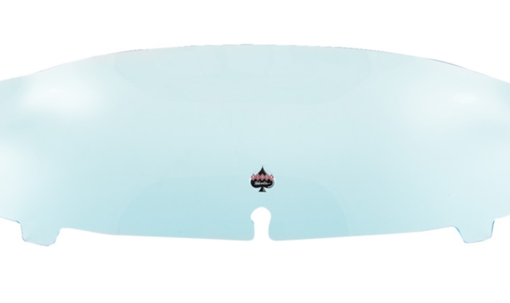 Flare Windshield - 6.5in. - Blue Ice