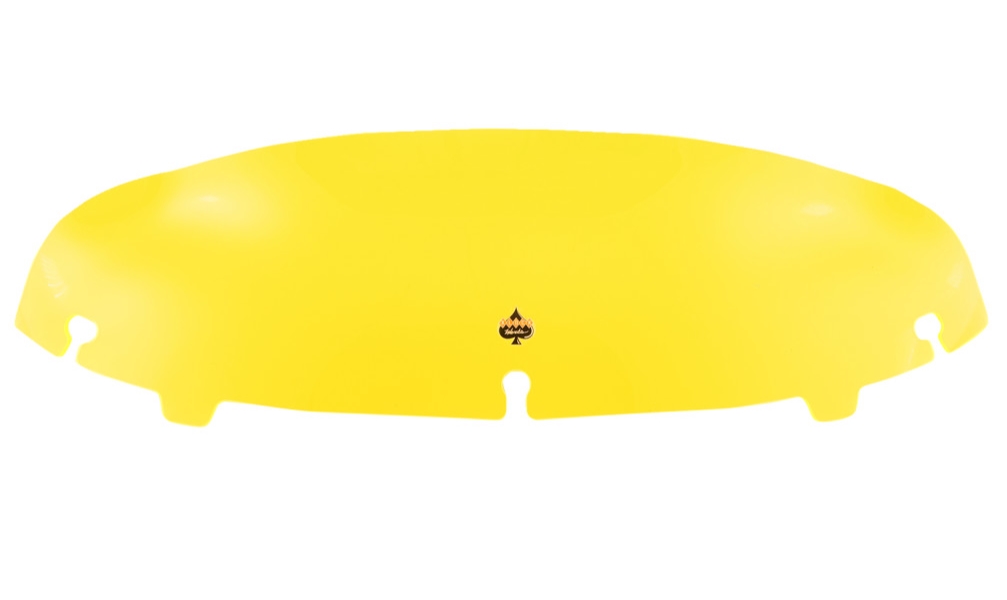 Flare Windshield - 6.5in. - Yellow Ice