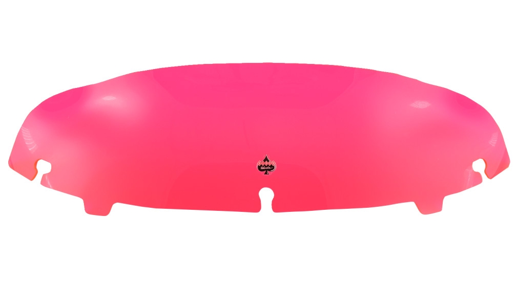 Flare Windshield - 6.5in. - Red Ice