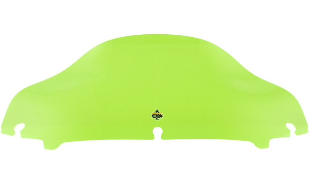 Flare Windshield - 6.5in. - Green Ice