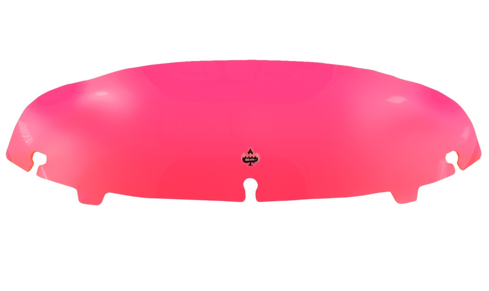 Flare Windshield - 4in. - Red Ice