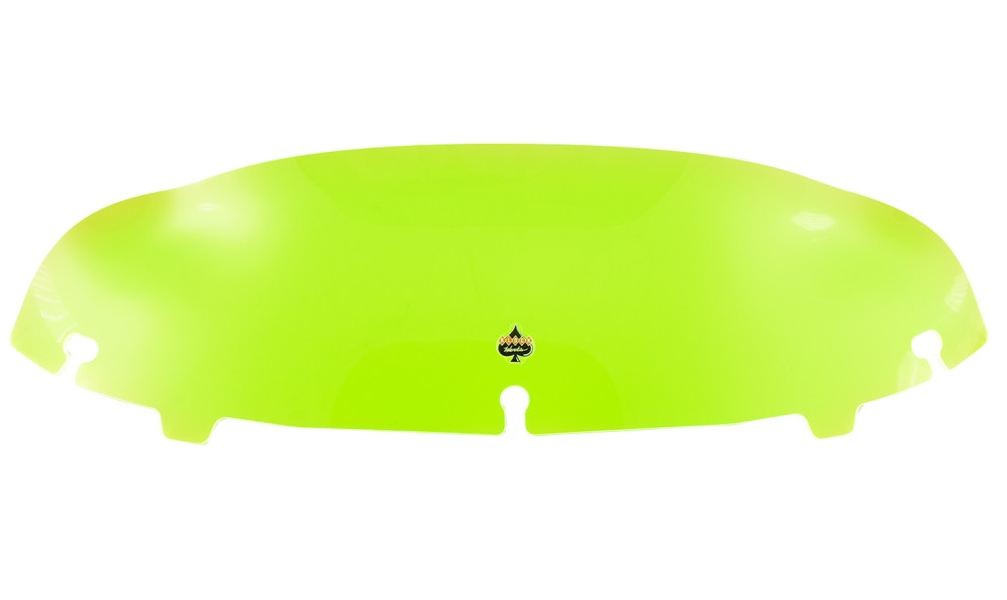 Flare Windshield - 4in. - Green Ice